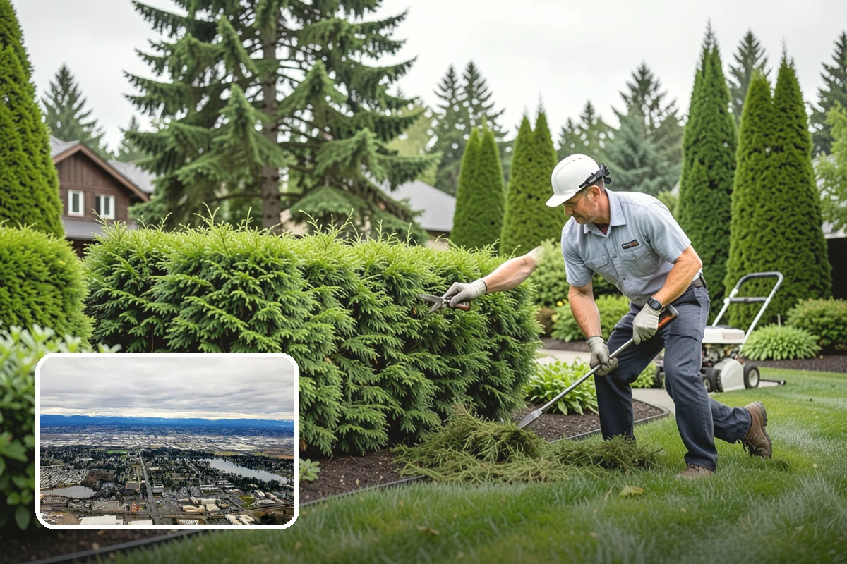 Tree Staking in SeaTac, King County, WA - Steadies new or leaning trees during establishment