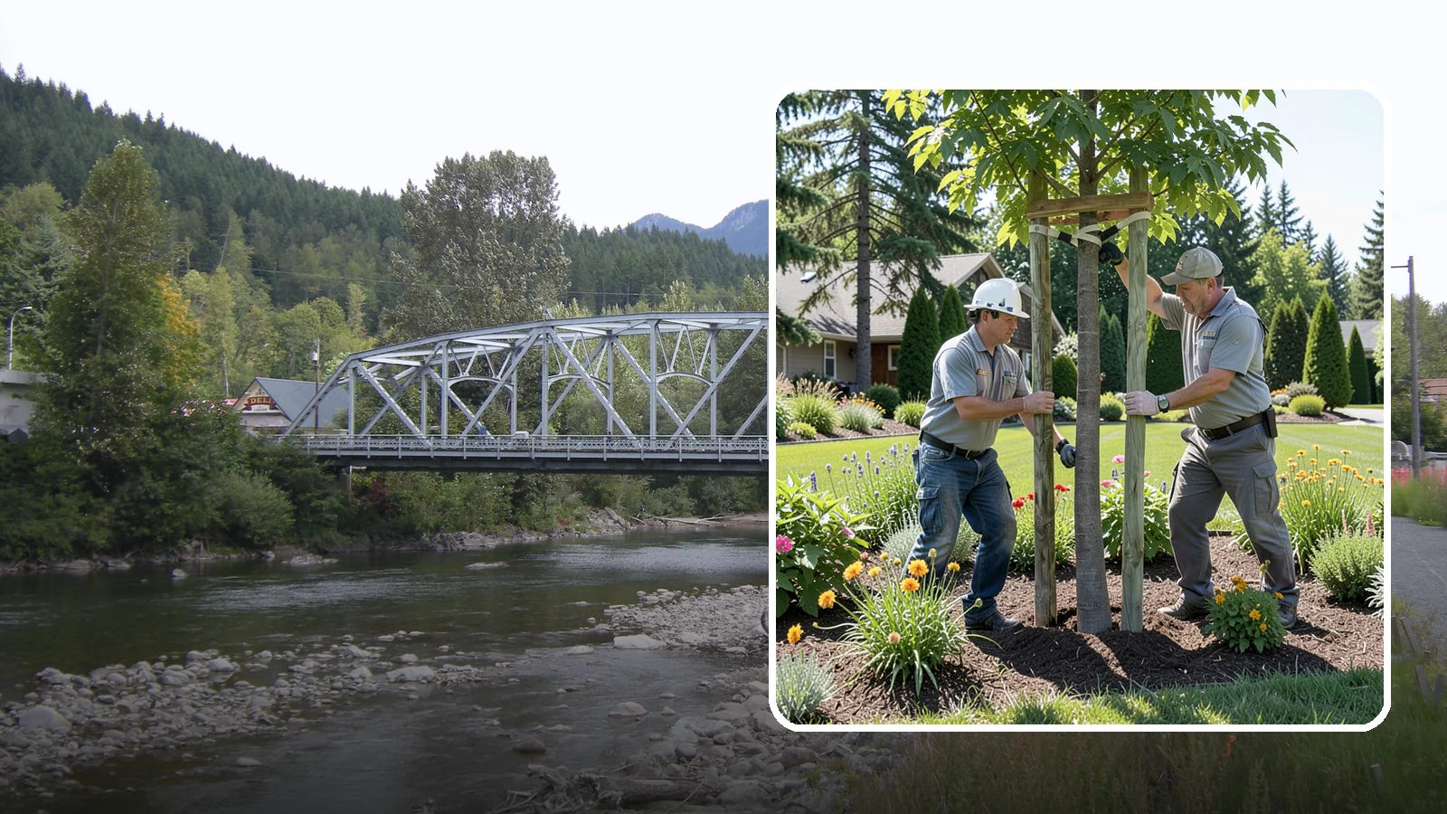 Tree Staking in Skykomish, King County, WA - Proper tree staking that steadies new or leaning trees while letting them build real trunk strength.