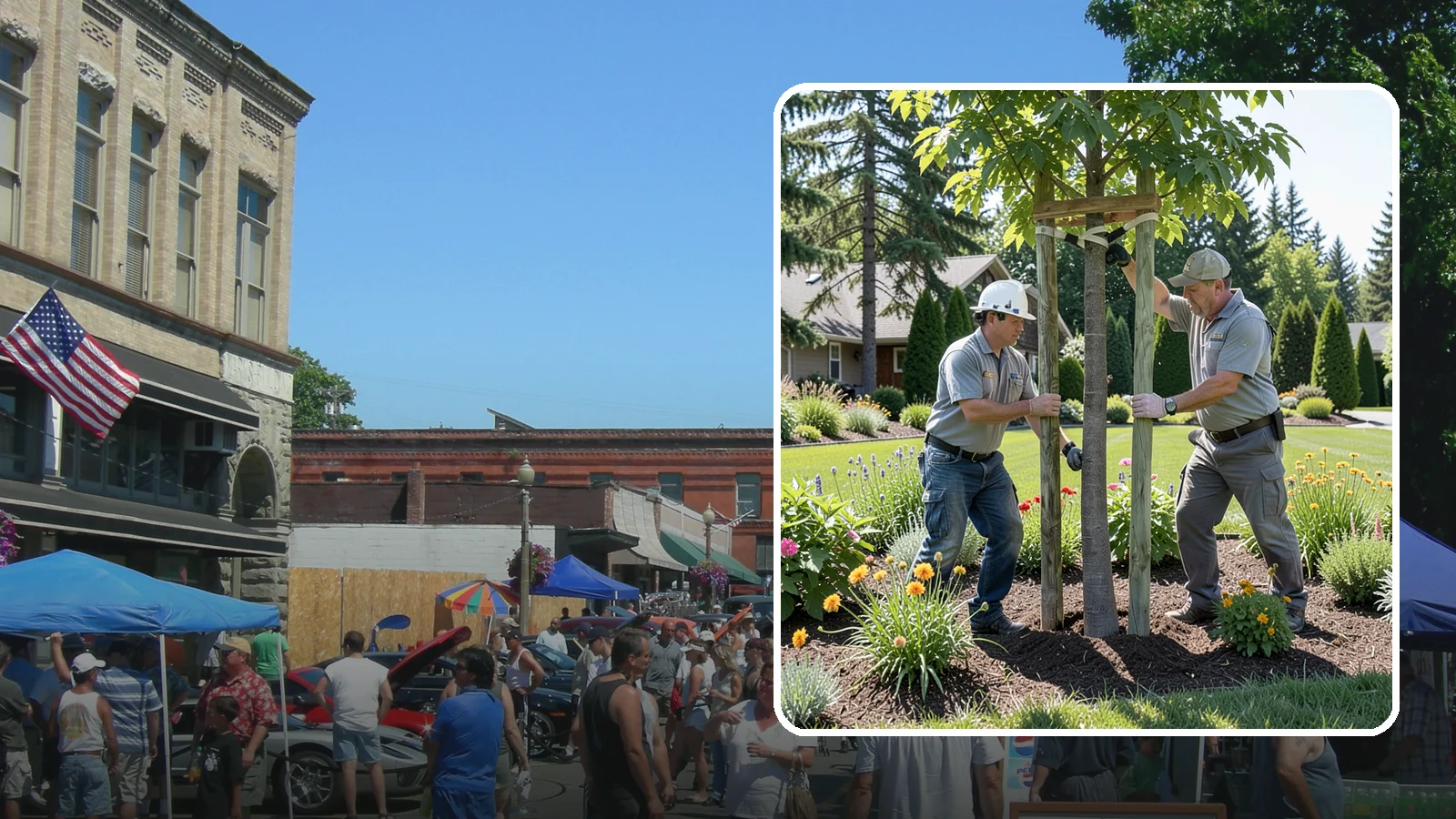 Tree Staking in Snohomish, Snohomish County, WA - Proper tree staking that steadies new or leaning trees while letting them build real trunk strength.