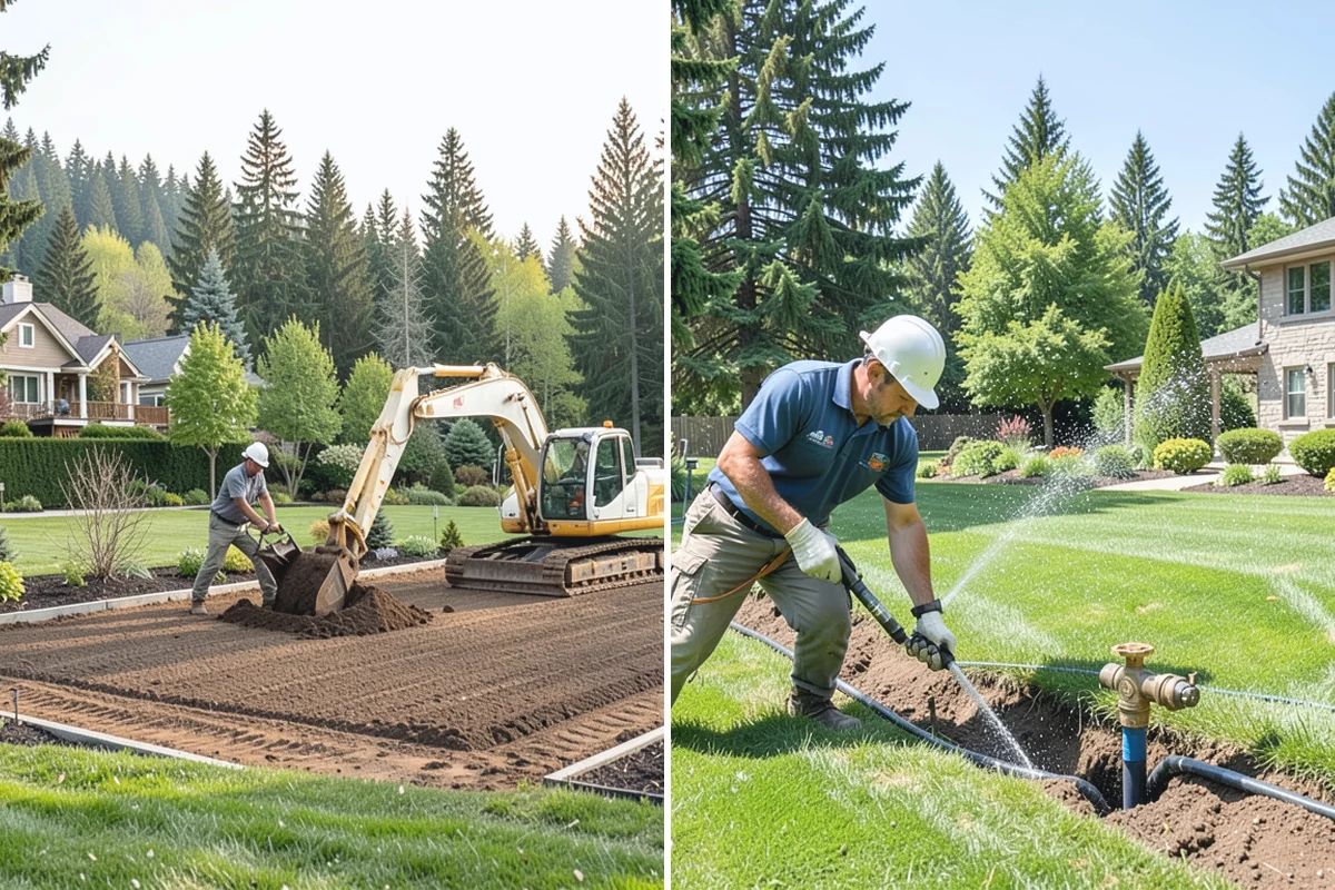 Tree Staking in South Prairie, Pierce County, WA - Assess the tree, lean, and prevailing wind