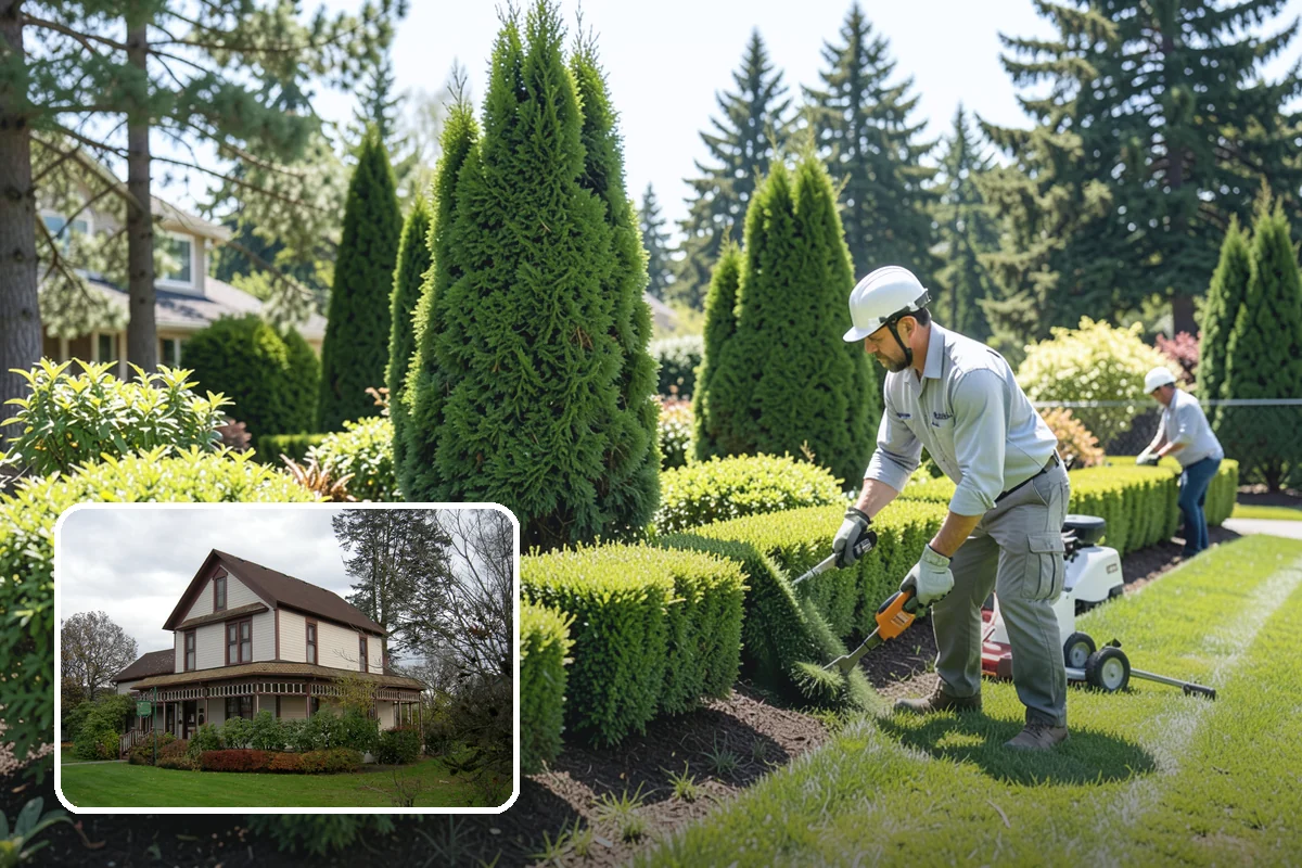 Tree Staking in Sumner, Pierce County, WA - Steadies new or leaning trees during establishment