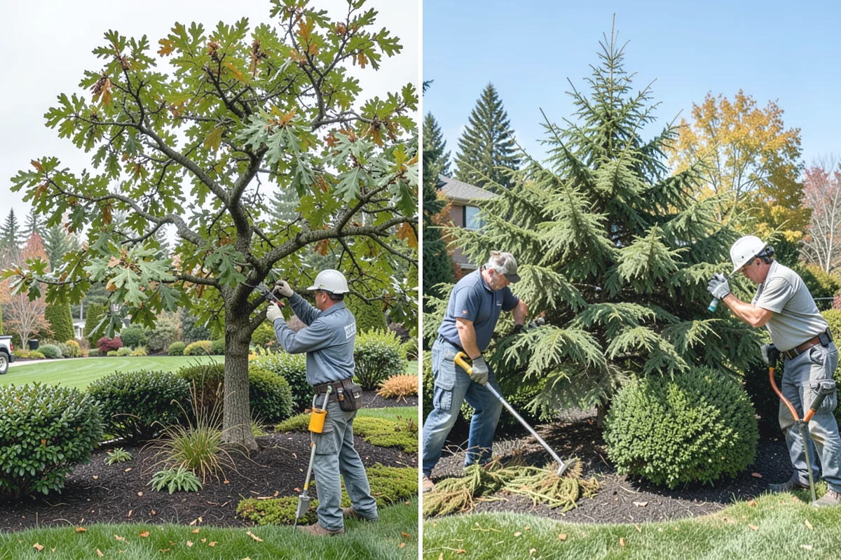 Tree Staking in Sumner, Pierce County, WA - Assess the tree, lean, and prevailing wind