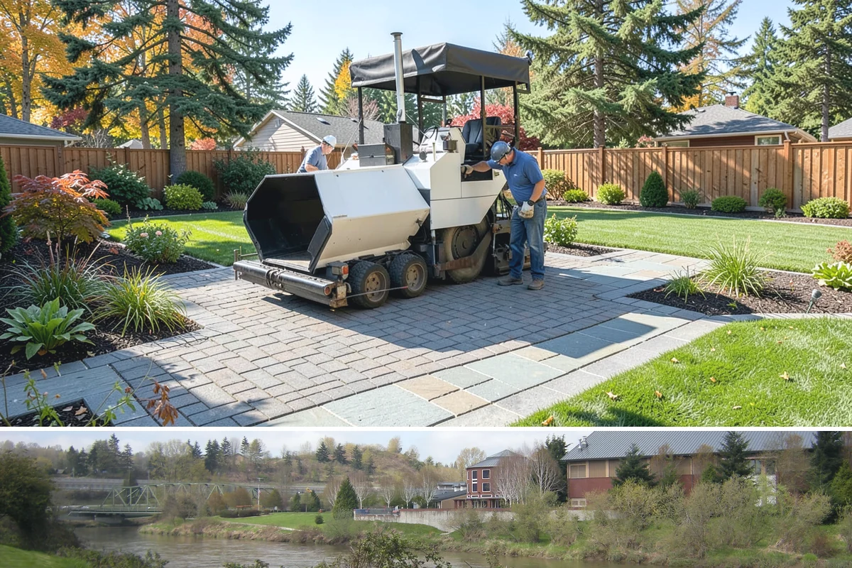Tree Staking in Tukwila, King County, WA - Most useful at fall and spring planting and ahead of the wind-driven storm season that sweeps the Sound.