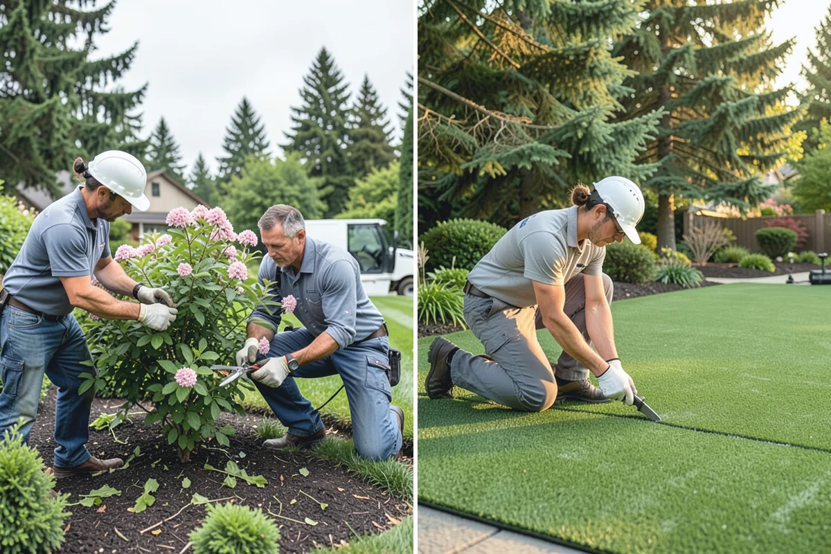 Tree Staking in Woodinville, King County, WA - Assess the tree, lean, and prevailing wind