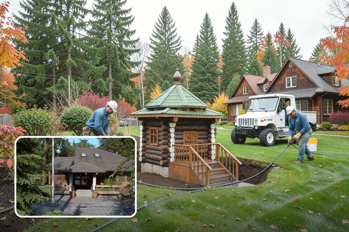 Tree Staking in Yarrow Point, King County, WA - Steadies new or leaning trees during establishment
