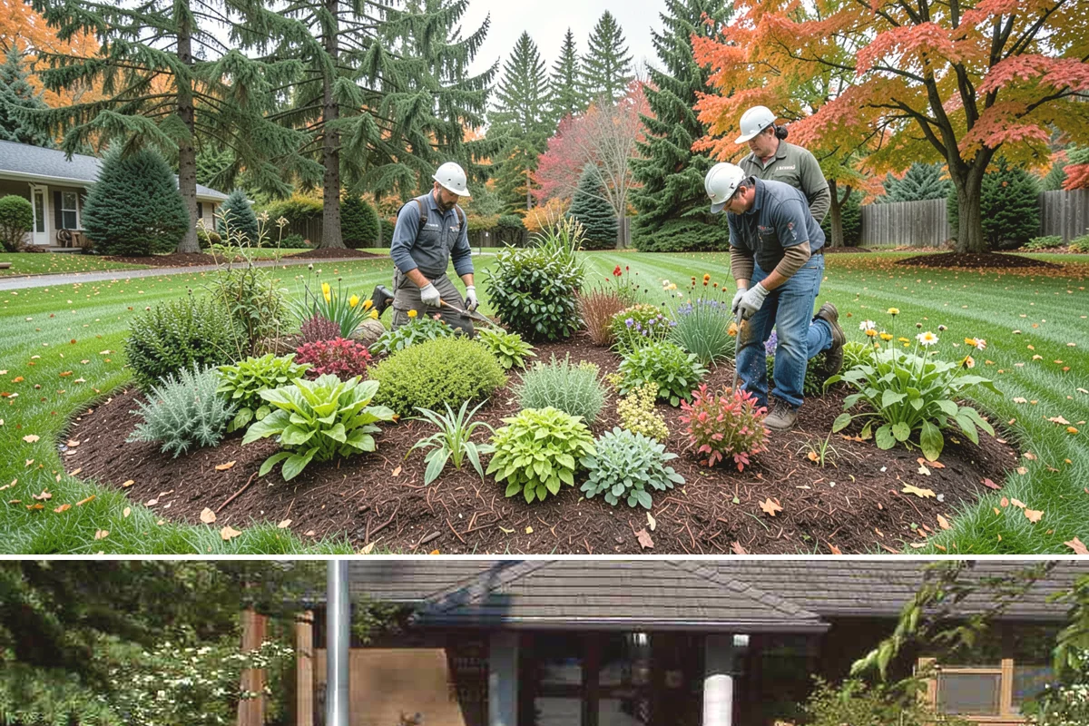Tree Staking in Yarrow Point, King County, WA - Most useful at fall and spring planting and ahead of the wind-driven storm season that sweeps the Sound.