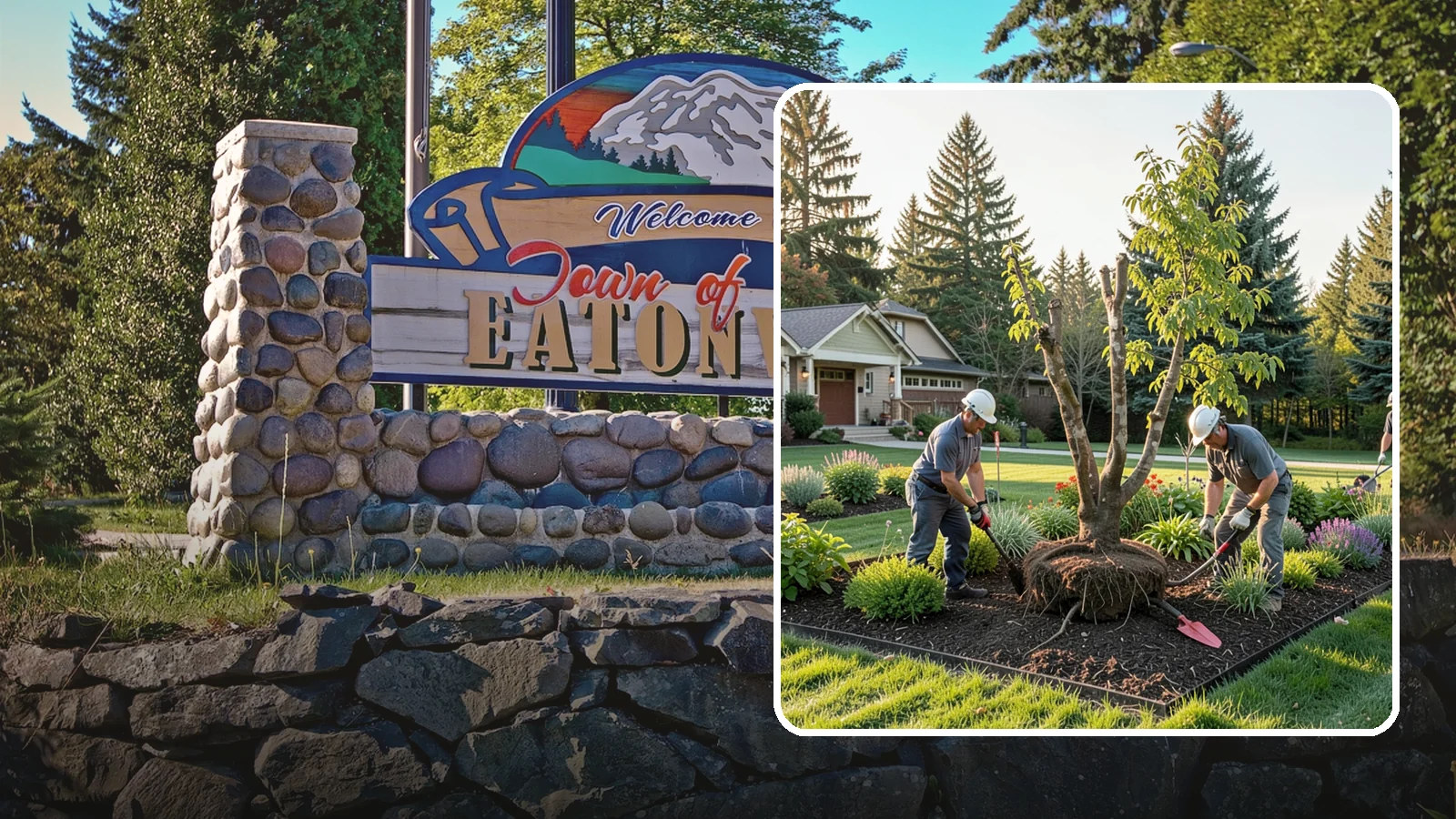 Tree Transplanting in Eatonville, Pierce County, WA - Expert transplanting of young trees to a better spot with the root ball and timing to survive it.