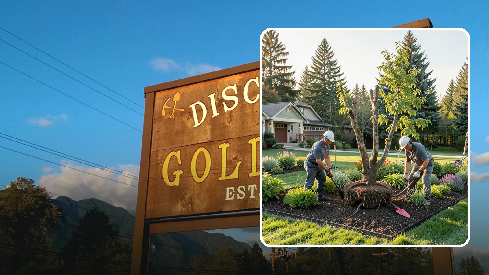 Tree Transplanting in Gold Bar, Snohomish County, WA - Expert transplanting of young trees to a better spot with the root ball and timing to survive it.
