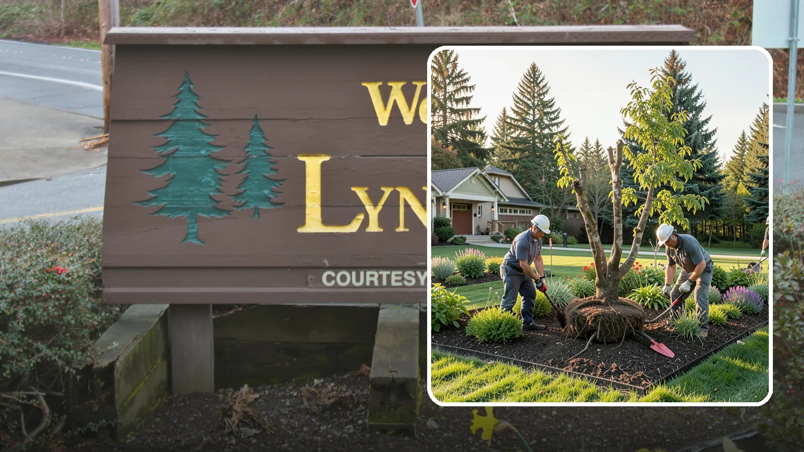 Tree Transplanting in Lynnwood, Snohomish County, WA - Expert transplanting of young trees to a better spot with the root ball and timing to survive it.