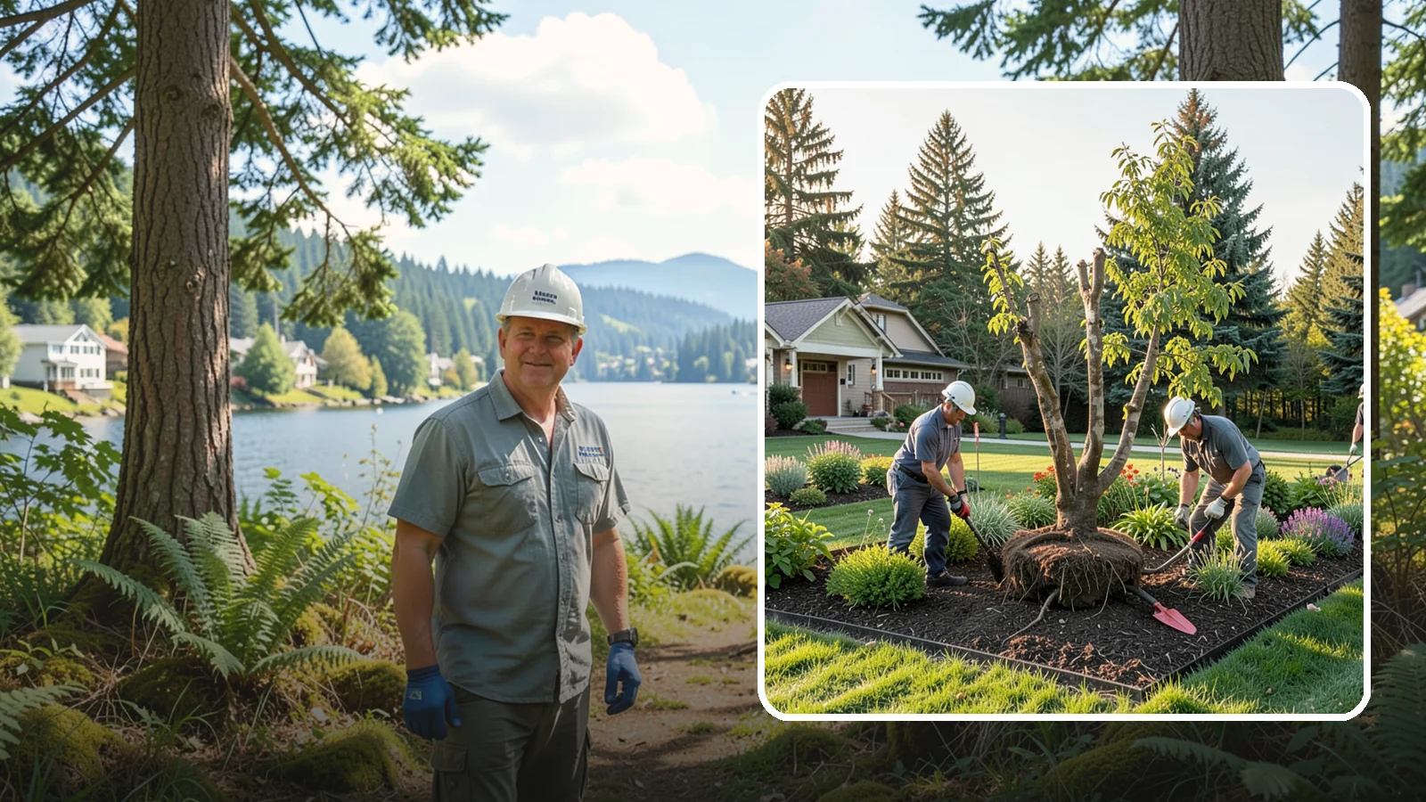 Tree Transplanting in Milton, King County, WA - Expert transplanting of young trees to a better spot with the root ball and timing to survive it.