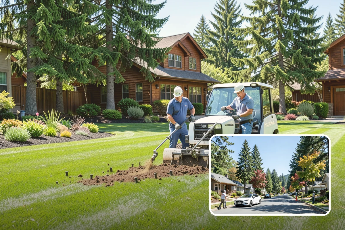 Tree Transplanting in Orting, Pierce County, WA - Saves valuable young trees instead of losing them