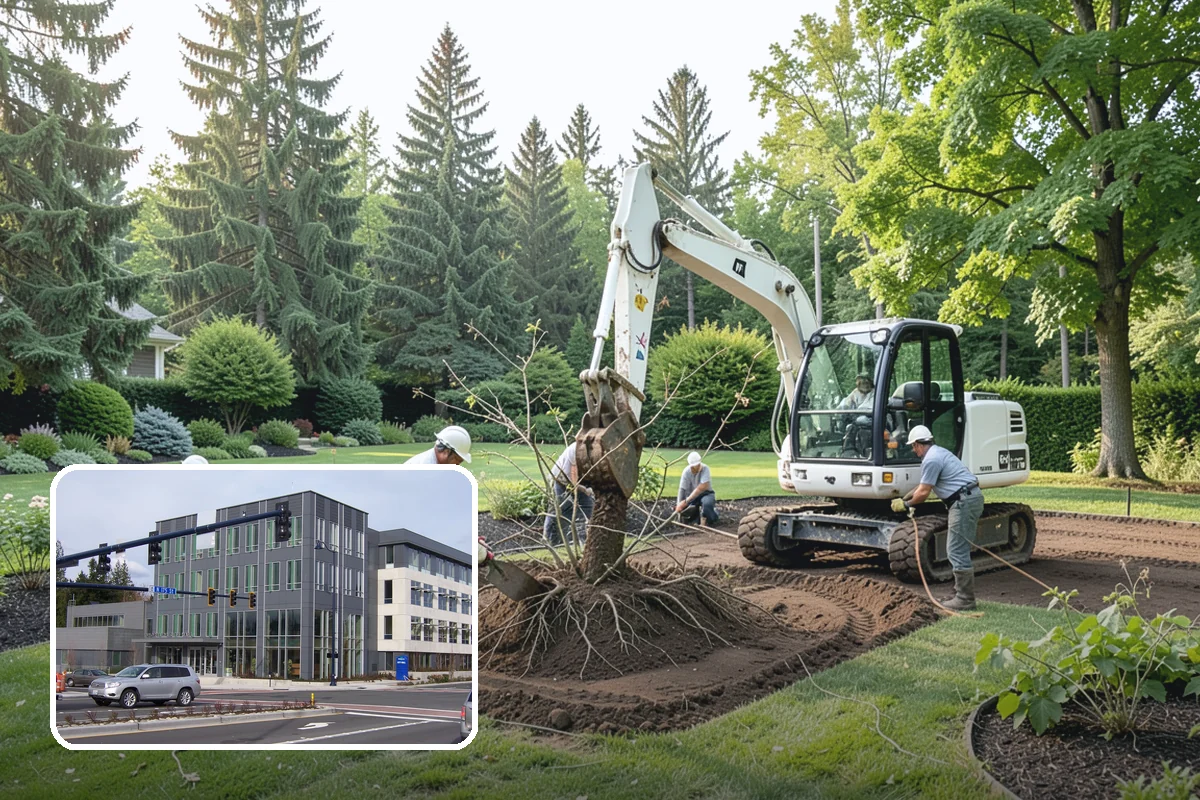 Tree Transplanting in Shoreline, King County, WA - Saves valuable young trees instead of losing them
