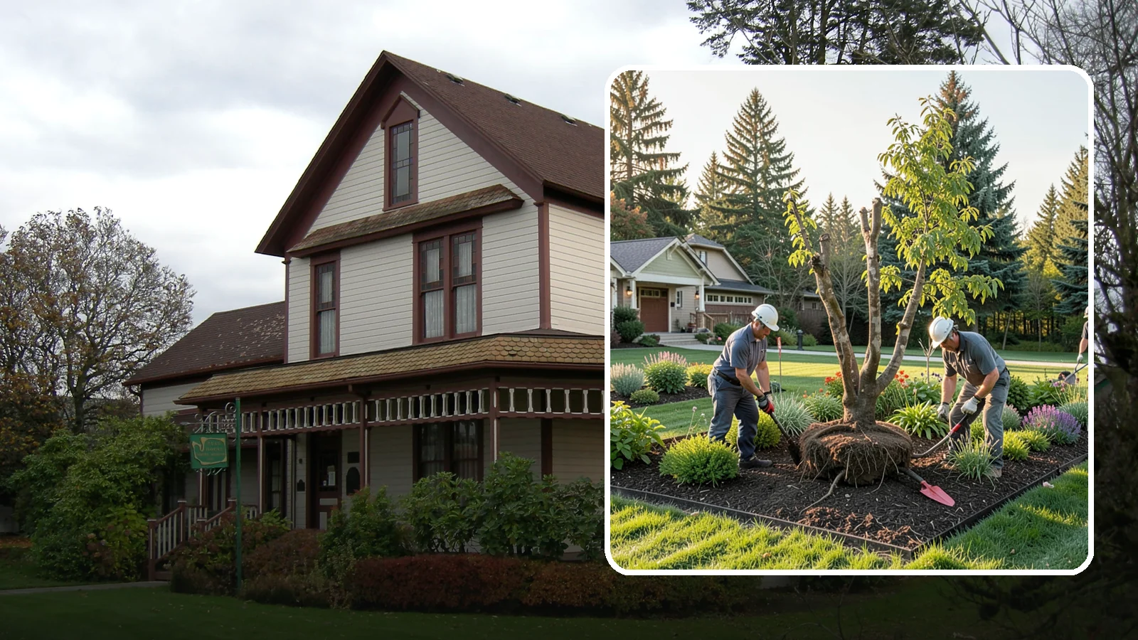 Tree Transplanting in Sumner, Pierce County, WA - Expert transplanting of young trees to a better spot with the root ball and timing to survive it.