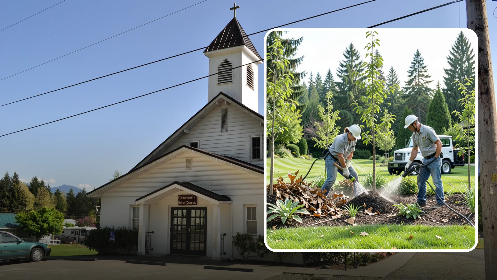 Tree Watering Service in Concrete, Skagit County, WA - Scheduled deep watering that carries newly planted and stressed trees through the dry Northwest summer.