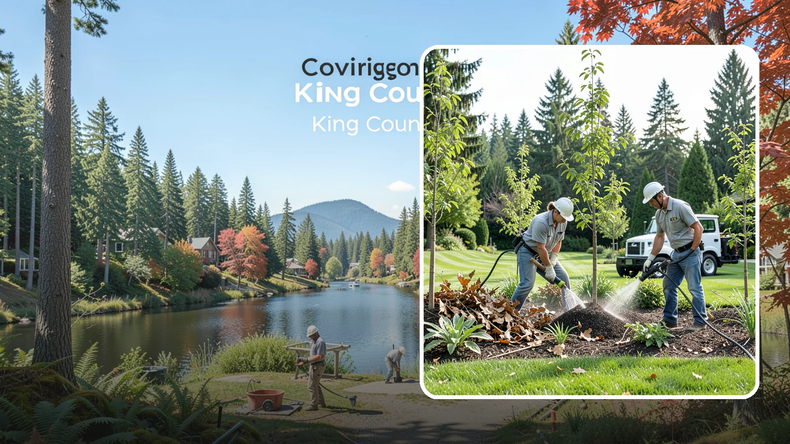 Tree Watering Service in Covington, King County, WA - Scheduled deep watering that carries newly planted and stressed trees through the dry Northwest summer.