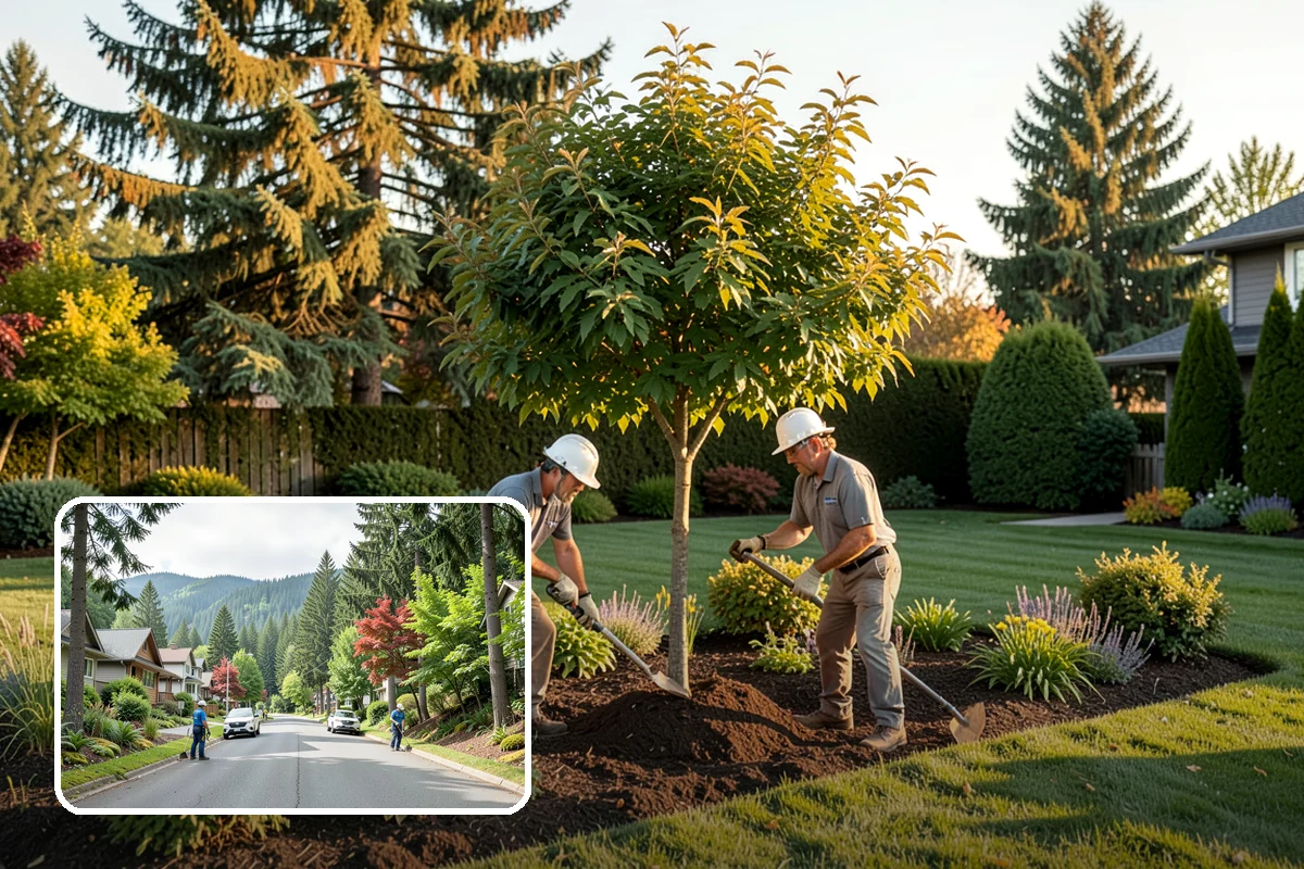 Tree Watering Service in Darrington, Snohomish County, WA - Deep soakings that reach the full root zone