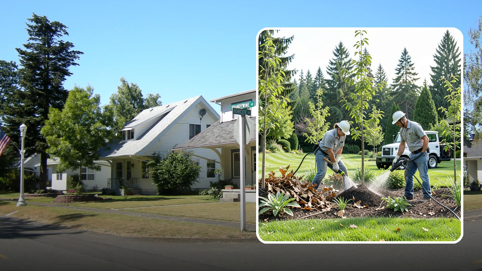 Tree Watering Service in DuPont, Pierce County, WA - Scheduled deep watering that carries newly planted and stressed trees through the dry Northwest summer.