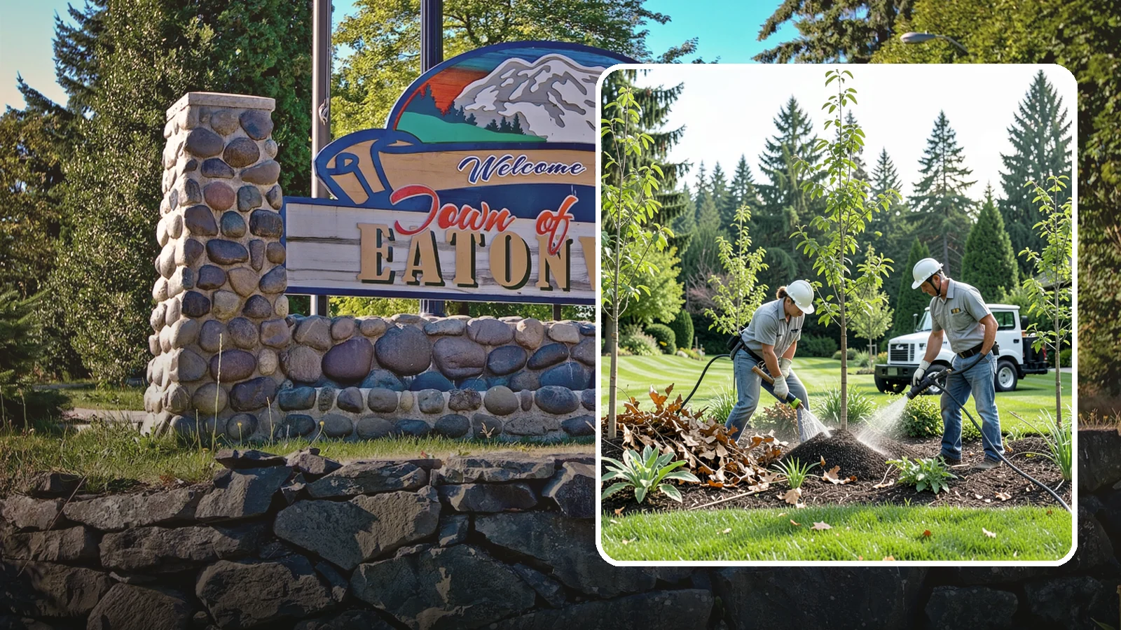 Tree Watering Service in Eatonville, Pierce County, WA - Scheduled deep watering that carries newly planted and stressed trees through the dry Northwest summer.