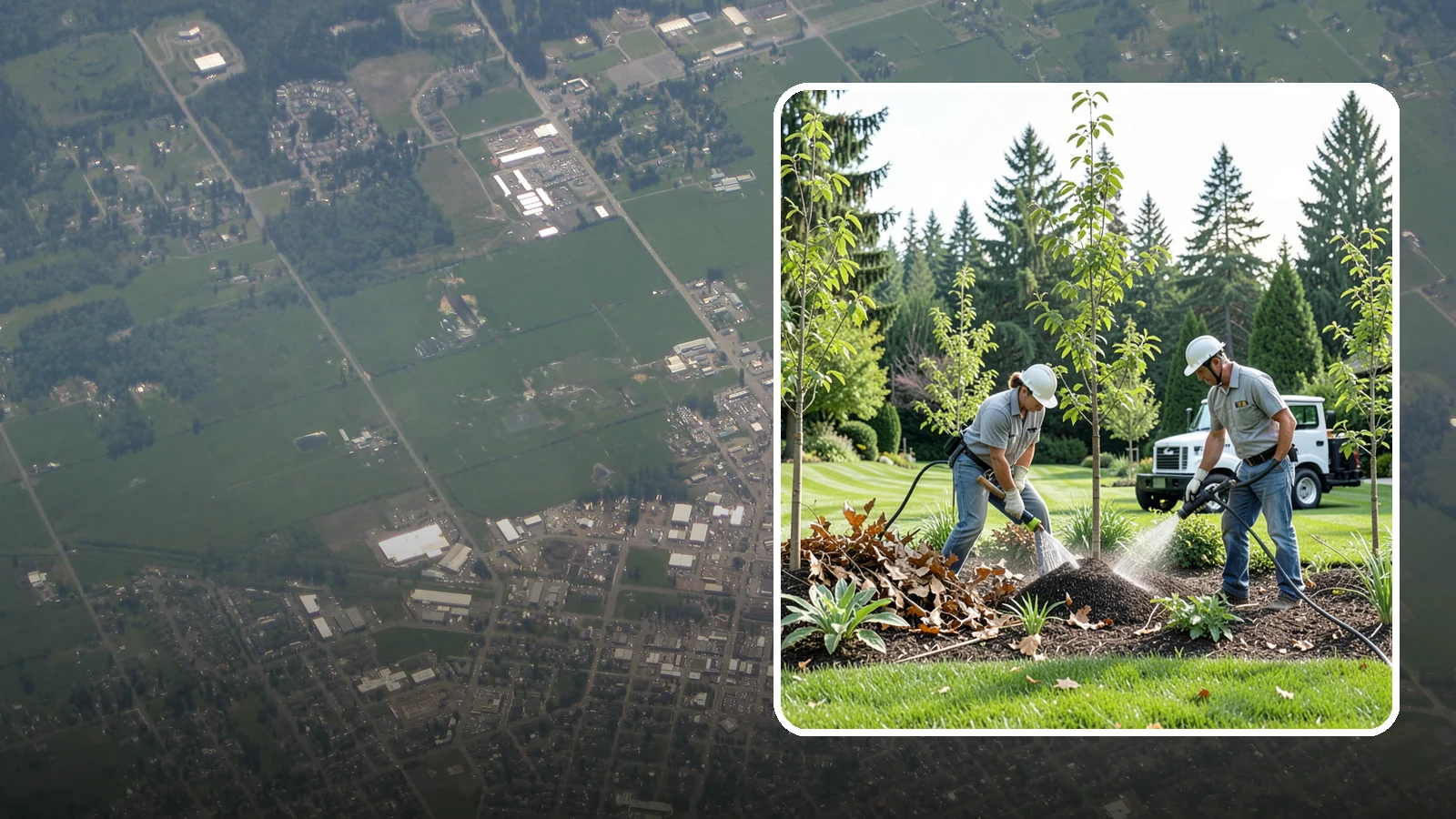 Tree Watering Service in Enumclaw, King County, WA - Scheduled deep watering that carries newly planted and stressed trees through the dry Northwest summer.
