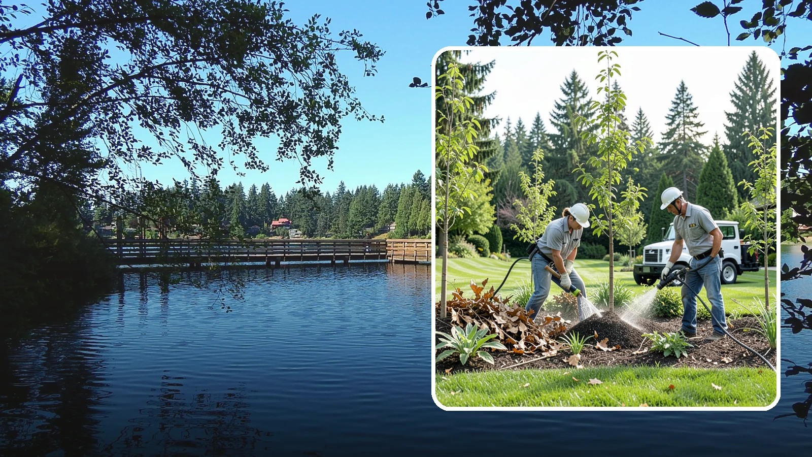 Tree Watering Service in Federal Way, King County, WA - Scheduled deep watering that carries newly planted and stressed trees through the dry Northwest summer.