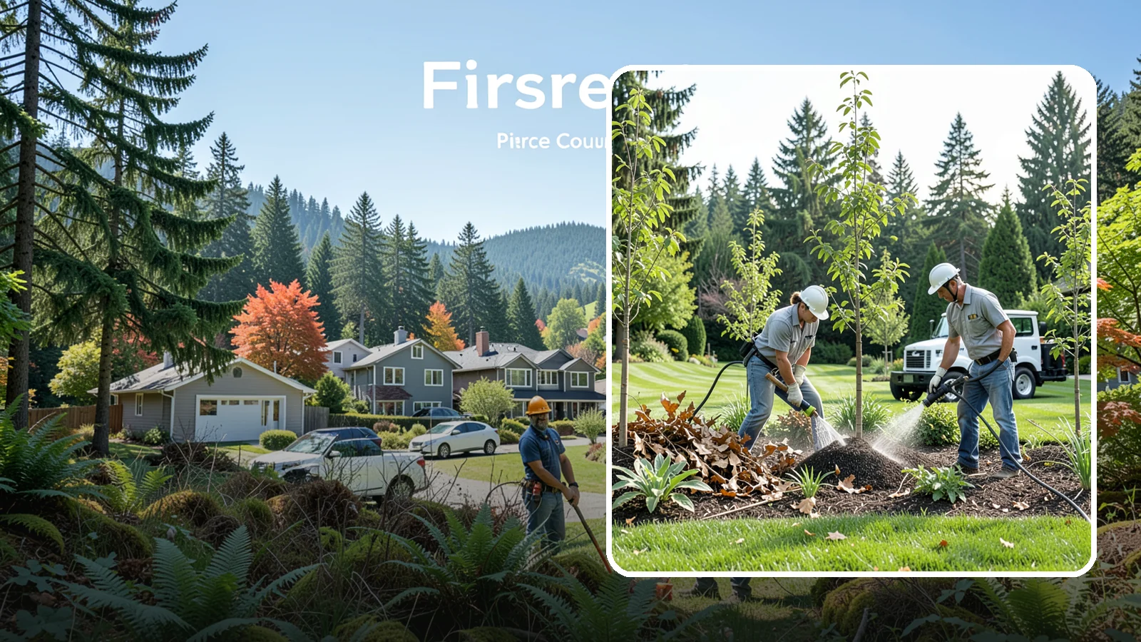 Tree Watering Service in Fircrest, Pierce County, WA - Scheduled deep watering that carries newly planted and stressed trees through the dry Northwest summer.