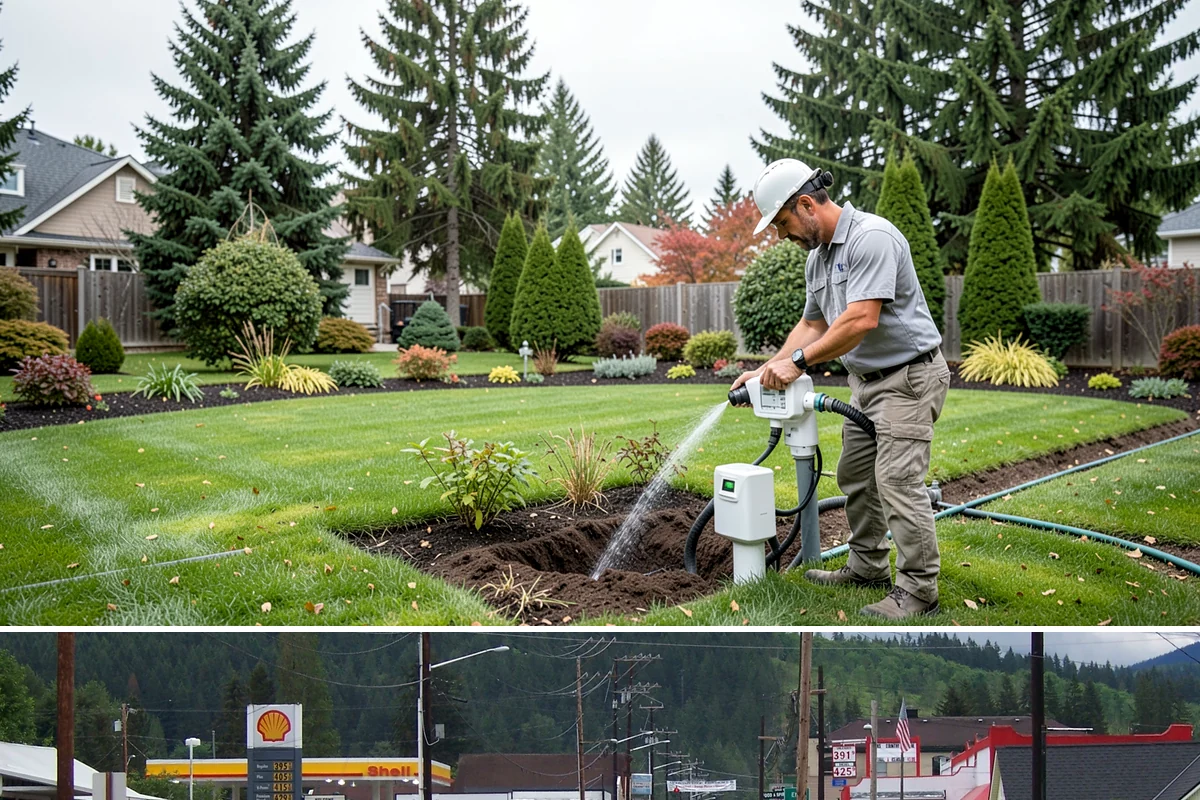 Tree Watering Service in Granite Falls, Snohomish County, WA - Most critical from June through September when PNW rainfall drops off and newly planted trees are most at risk.