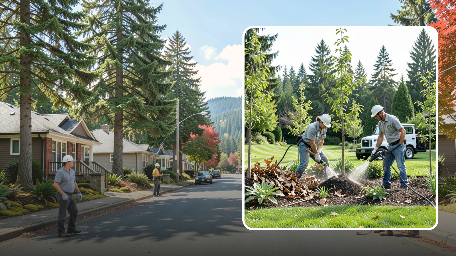 Tree Watering Service in Hunts Point, King County, WA - Scheduled deep watering that carries newly planted and stressed trees through the dry Northwest summer.