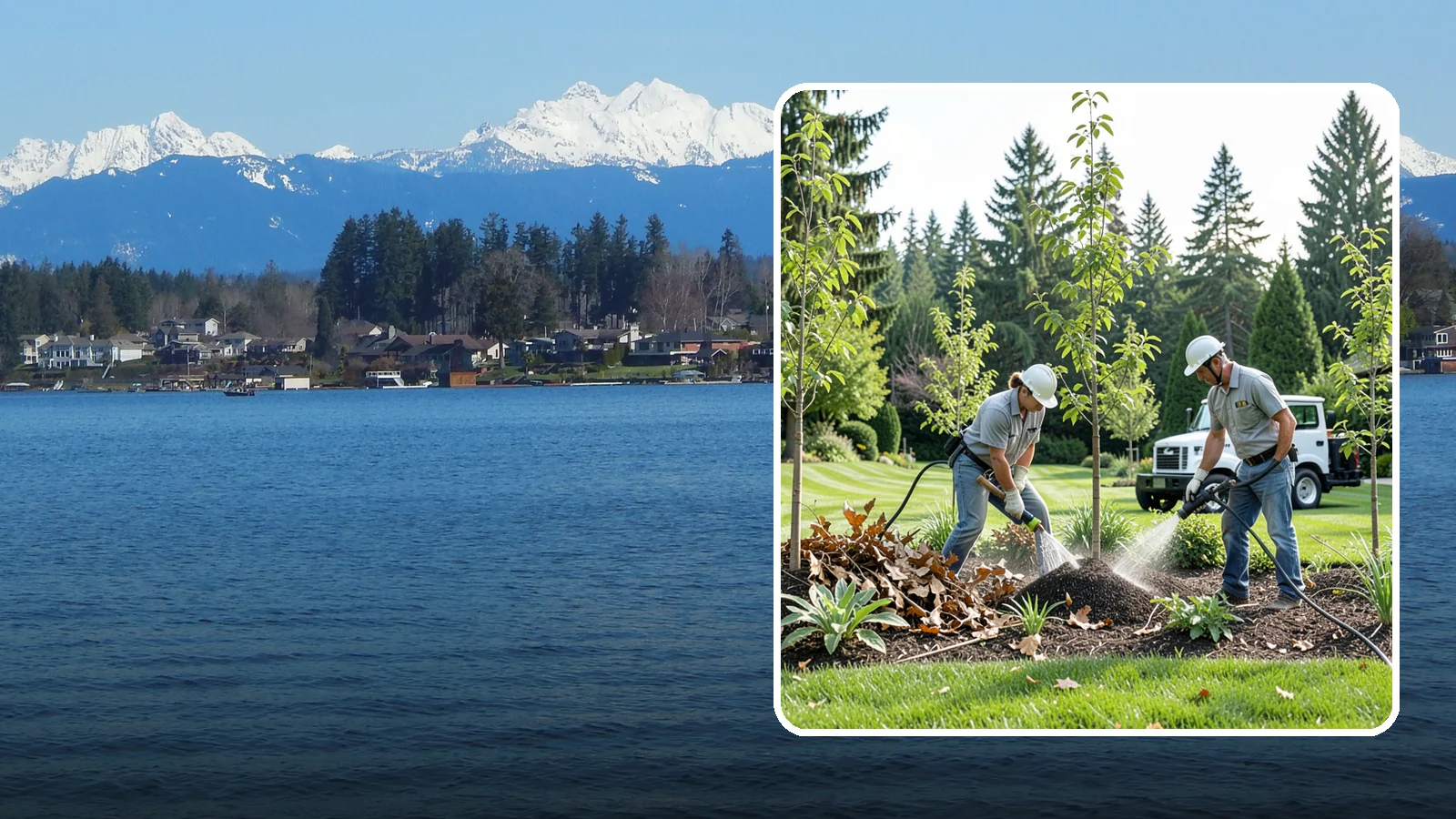 Tree Watering Service in Lake Stevens, Snohomish County, WA - Scheduled deep watering that carries newly planted and stressed trees through the dry Northwest summer.