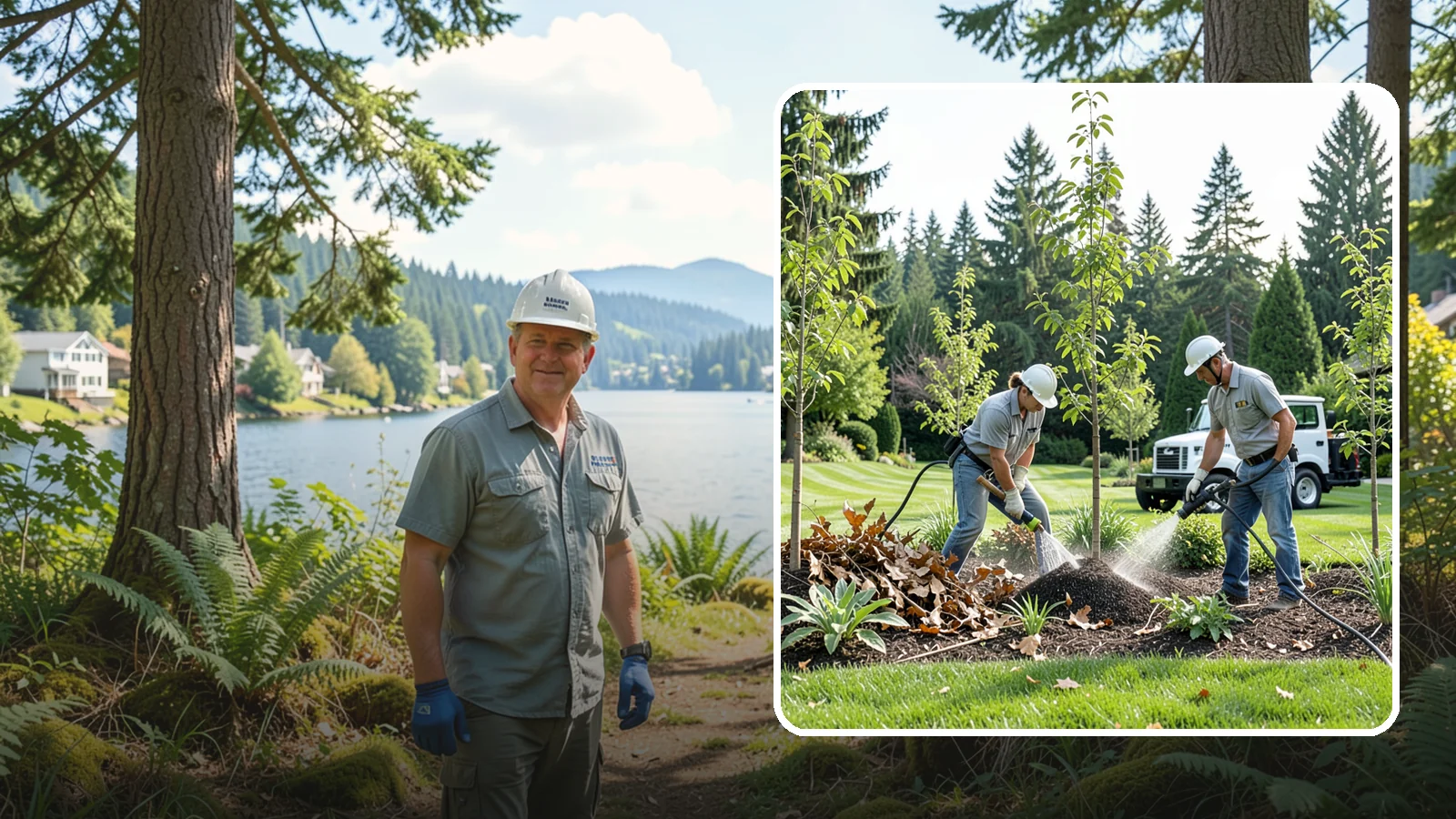 Tree Watering Service in Milton, King County, WA - Scheduled deep watering that carries newly planted and stressed trees through the dry Northwest summer.