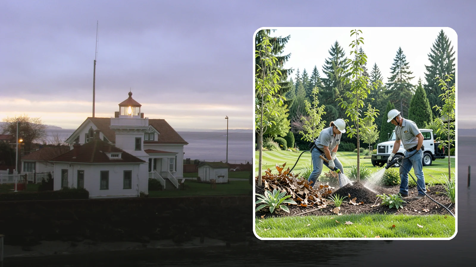 Tree Watering Service in Mukilteo, Snohomish County, WA - Scheduled deep watering that carries newly planted and stressed trees through the dry Northwest summer.