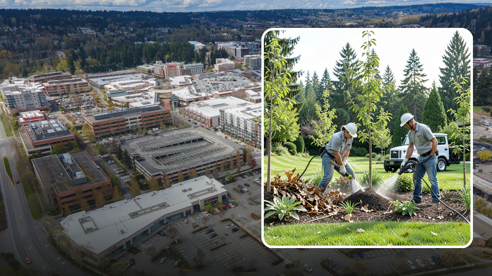 Tree Watering Service in Redmond, King County, WA - Scheduled deep watering that carries newly planted and stressed trees through the dry Northwest summer.