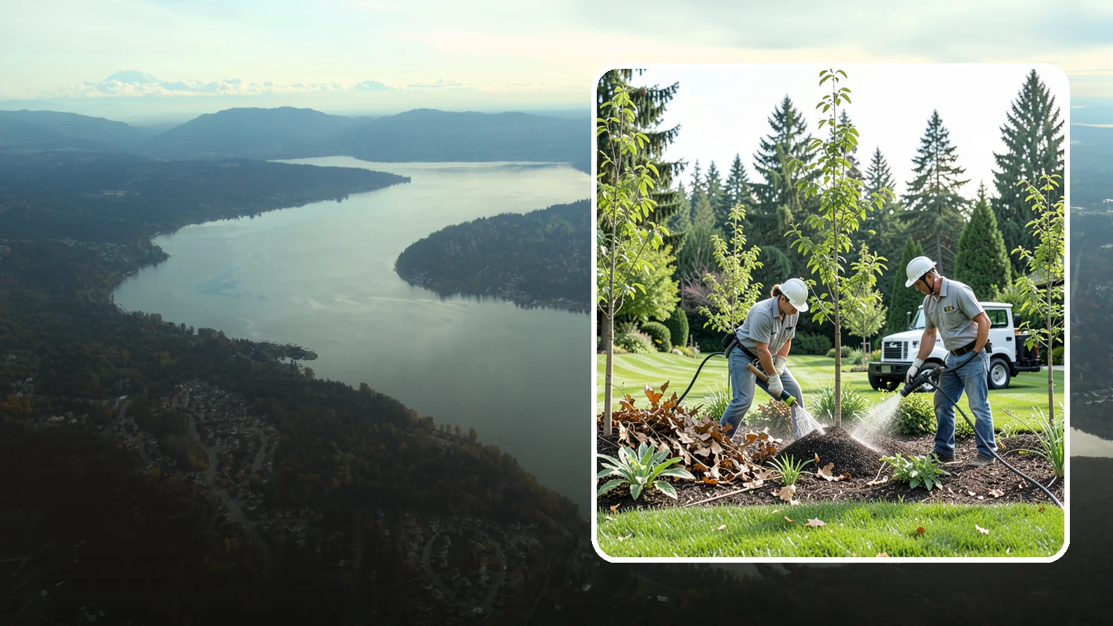 Tree Watering Service in Sammamish, King County, WA - Scheduled deep watering that carries newly planted and stressed trees through the dry Northwest summer.