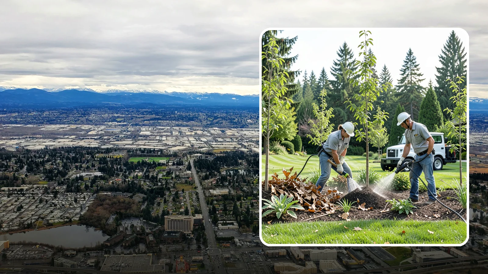 Tree Watering Service in SeaTac, King County, WA - Scheduled deep watering that carries newly planted and stressed trees through the dry Northwest summer.
