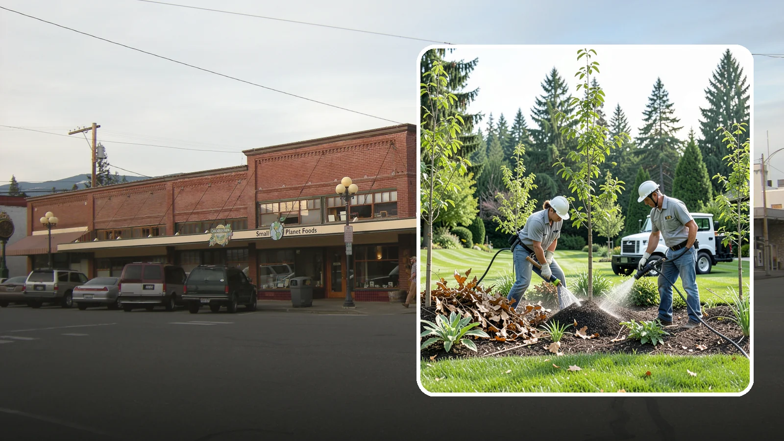 Tree Watering Service in Sedro-Woolley, Skagit County, WA - Scheduled deep watering that carries newly planted and stressed trees through the dry Northwest summer.