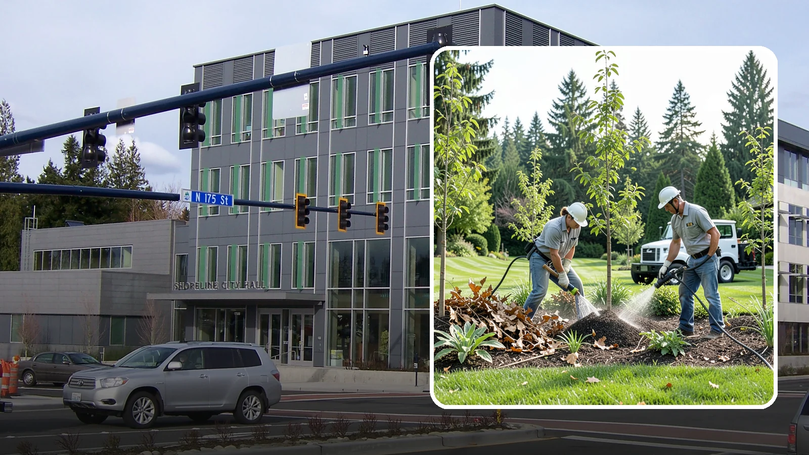 Tree Watering Service in Shoreline, King County, WA - Scheduled deep watering that carries newly planted and stressed trees through the dry Northwest summer.
