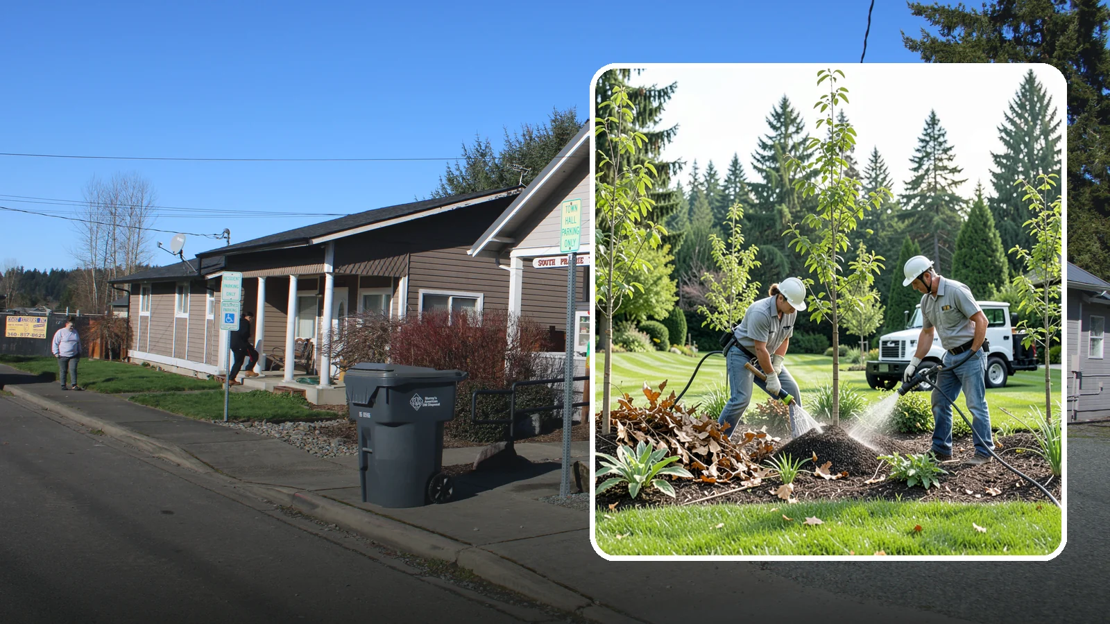 Tree Watering Service in South Prairie, Pierce County, WA - Scheduled deep watering that carries newly planted and stressed trees through the dry Northwest summer.