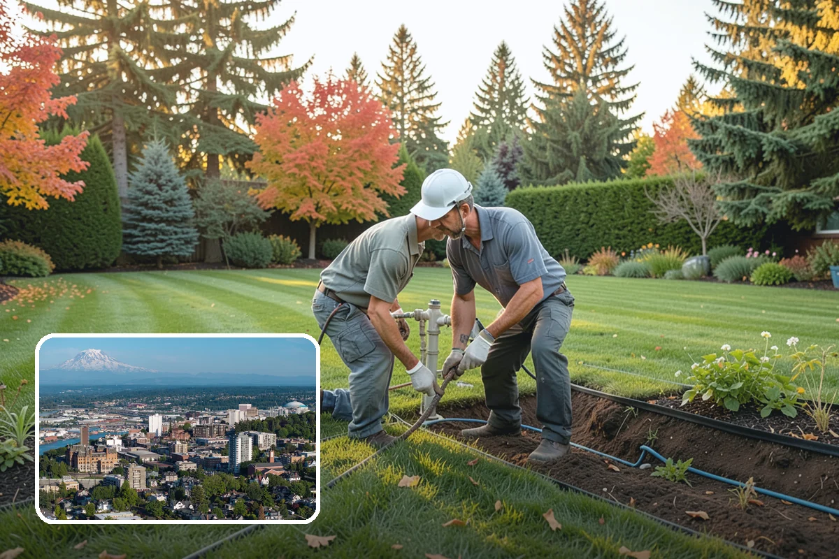 Tree Watering Service in Tacoma, Pierce County, WA - Deep soakings that reach the full root zone
