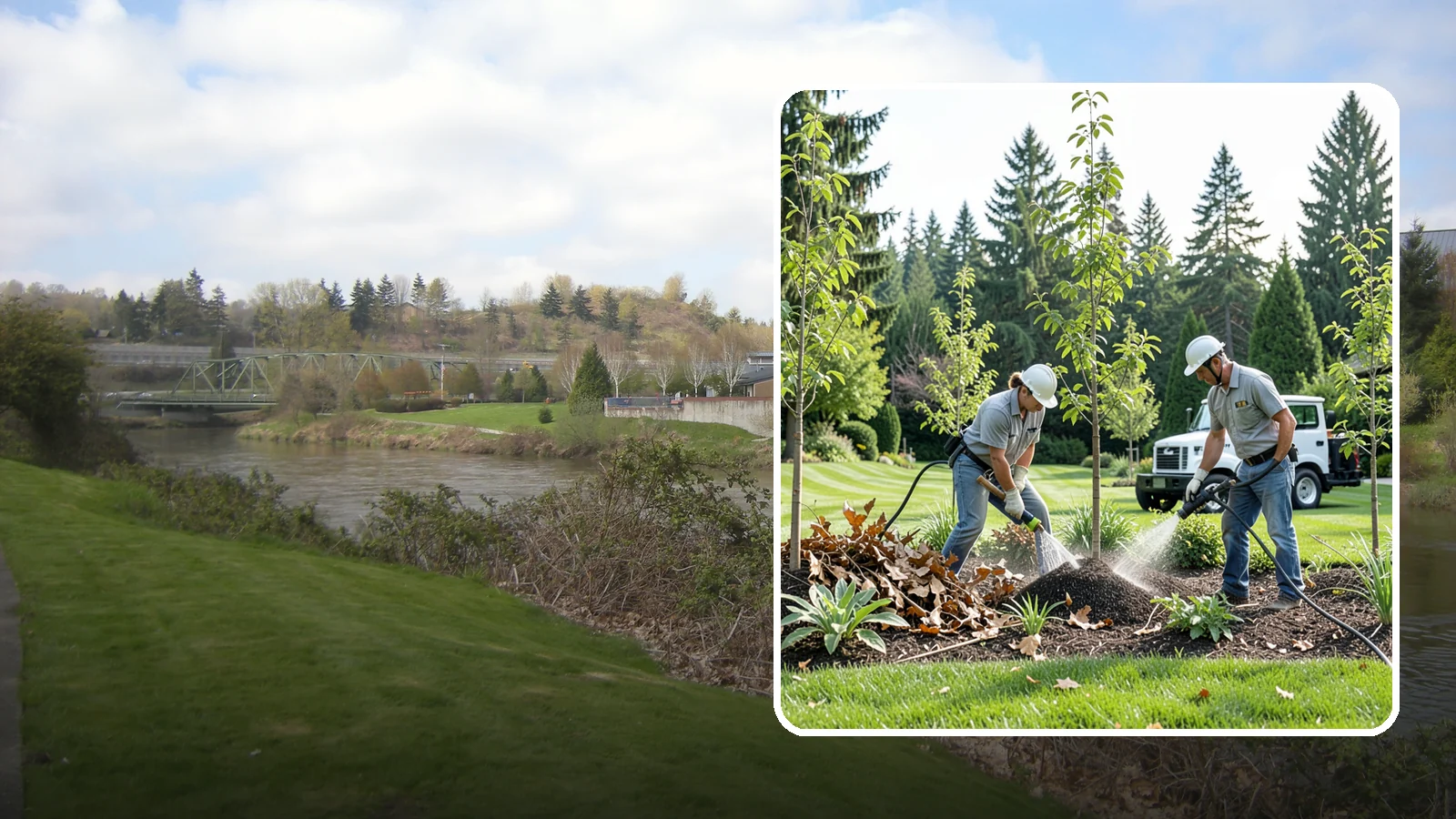 Tree Watering Service in Tukwila, King County, WA - Scheduled deep watering that carries newly planted and stressed trees through the dry Northwest summer.