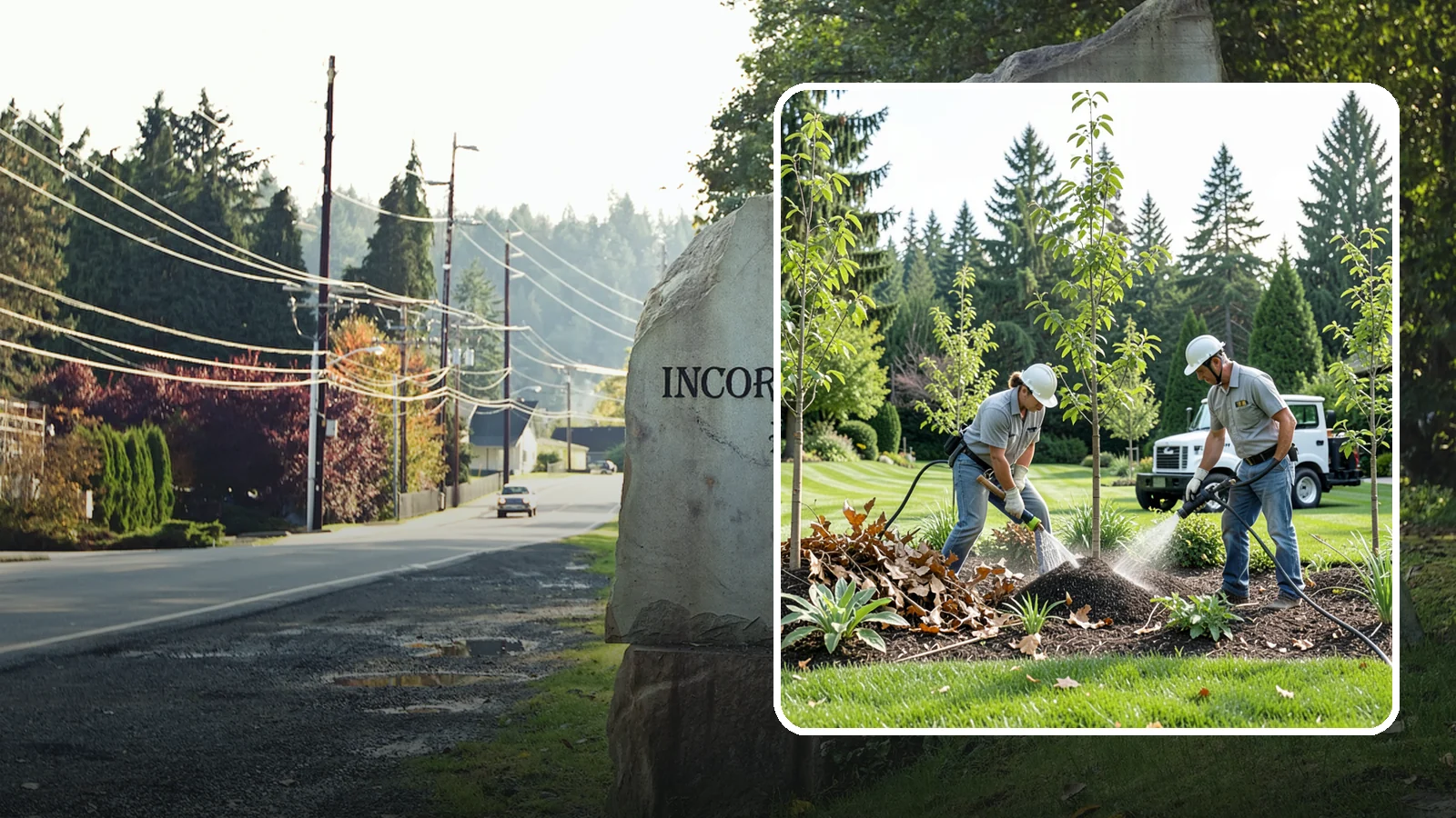 Tree Watering Service in Wilkeson, Pierce County, WA - Scheduled deep watering that carries newly planted and stressed trees through the dry Northwest summer.