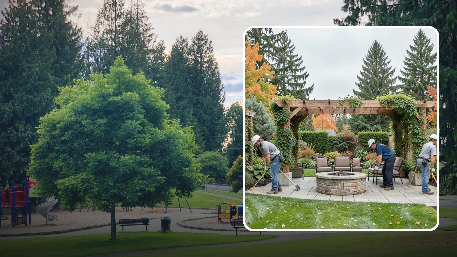 Trellis Installation in Bonney Lake, Pierce County, WA - Custom trellises that add vertical structure and support climbing plants for privacy and beauty.
