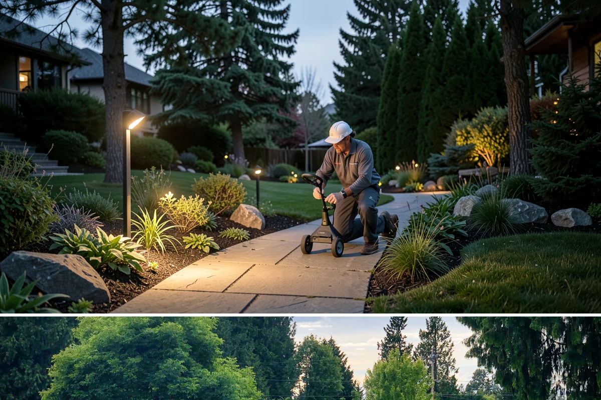 Trellis Installation in Bonney Lake, Pierce County, WA - Best installed spring through fall.