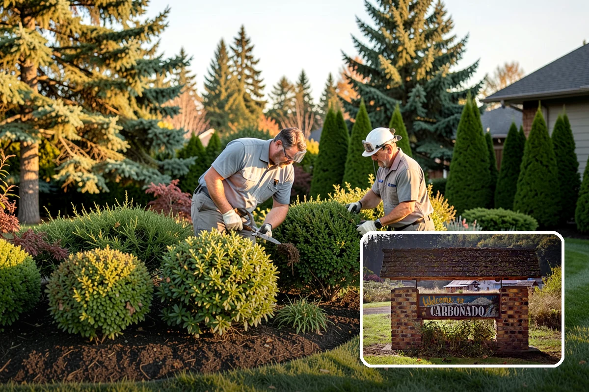 Trellis Installation in Carbonado, Pierce County, WA - Vertical structure and greenery