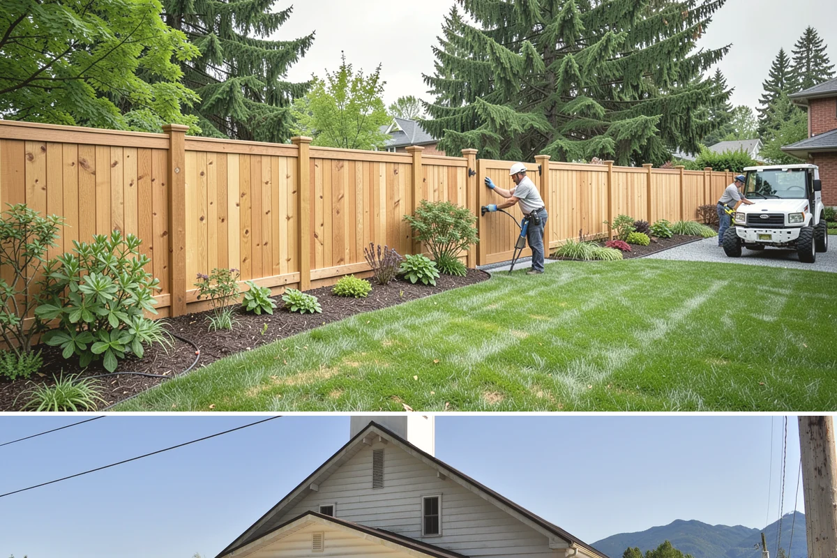 Trellis Installation in Concrete, Skagit County, WA - Best installed spring through fall.