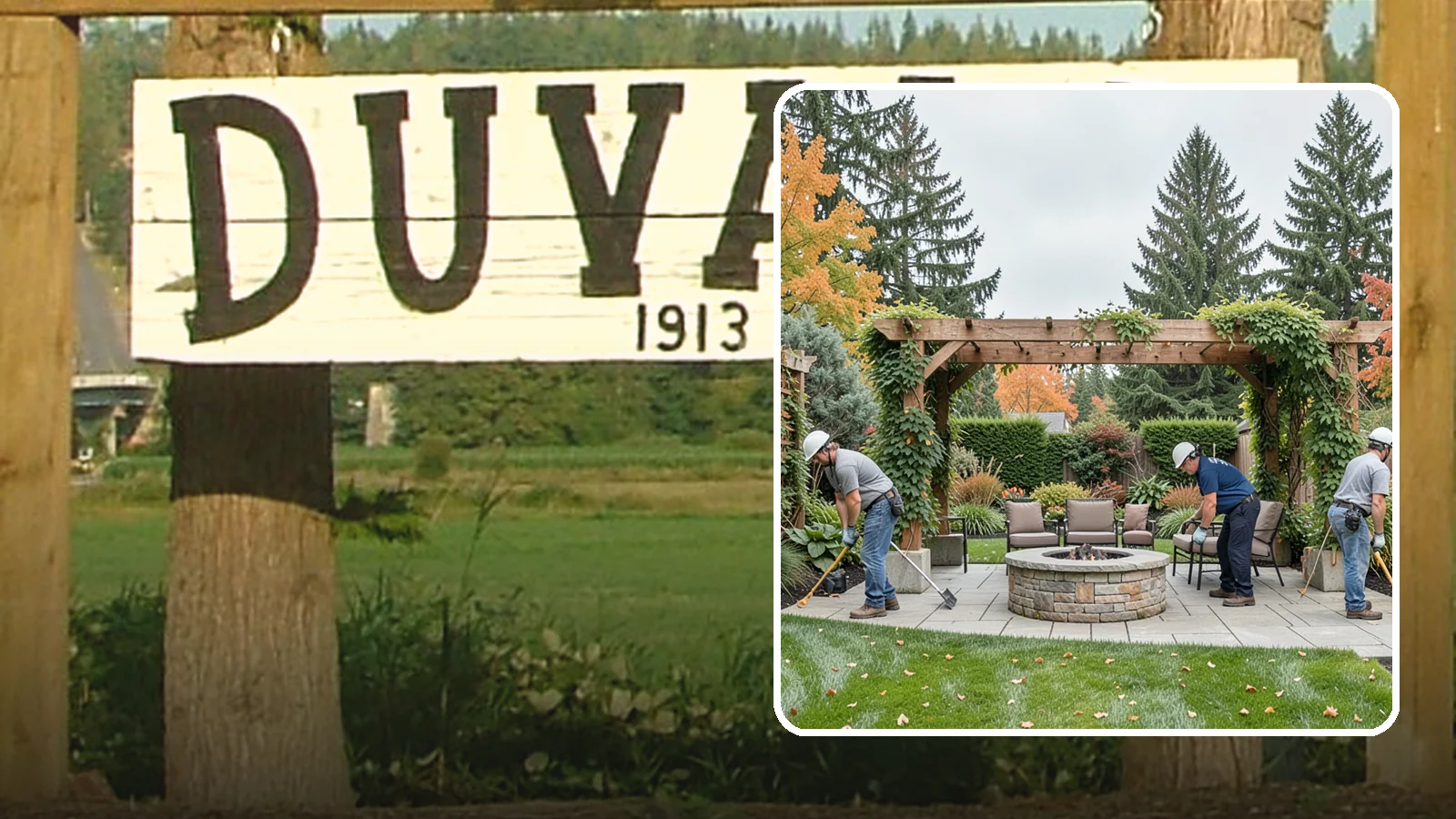 Trellis Installation in Duvall, King County, WA - Custom trellises that add vertical structure and support climbing plants for privacy and beauty.