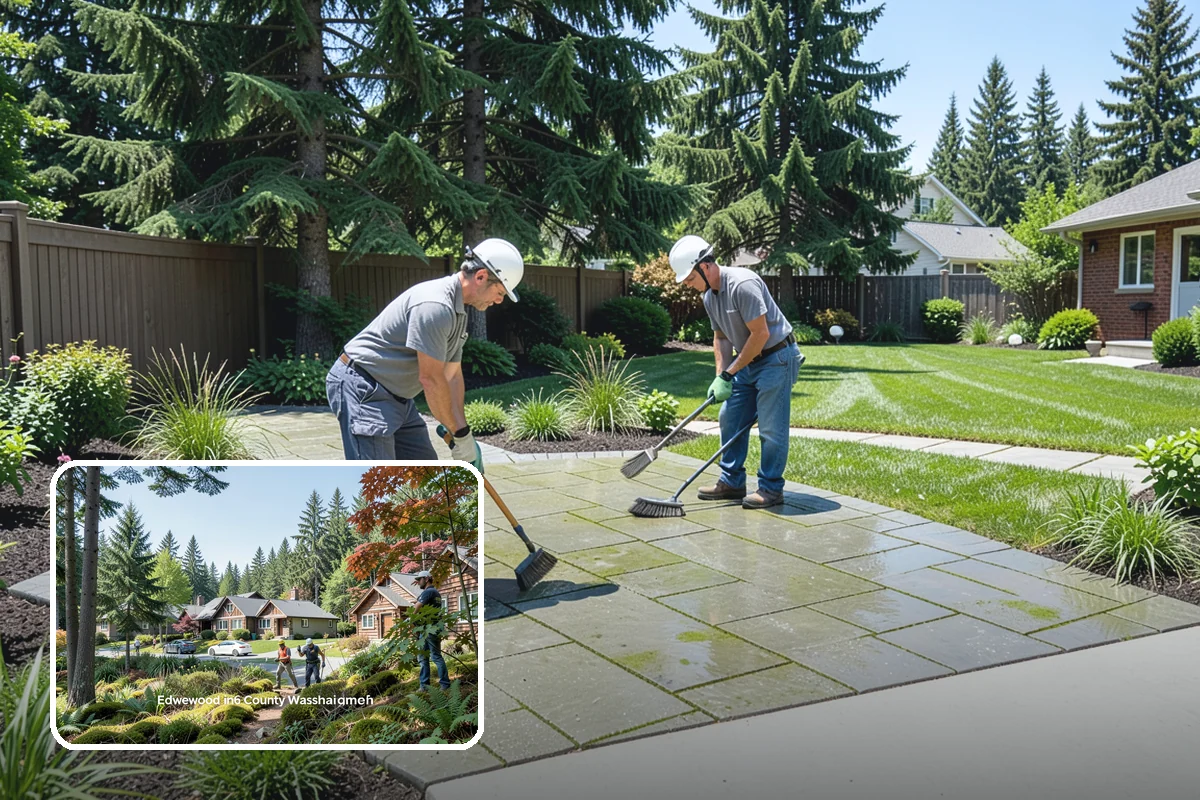 Trellis Installation in Edgewood, Pierce County, WA - Vertical structure and greenery