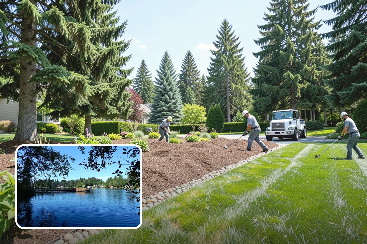 Trellis Installation in Federal Way, King County, WA - Vertical structure and greenery
