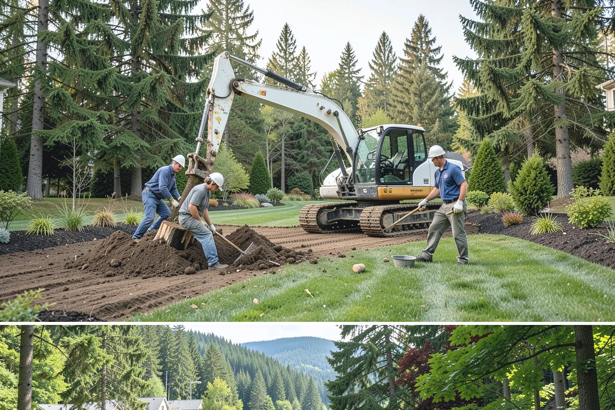 Trellis Installation in Lake Forest Park, King County, WA - Best installed spring through fall.