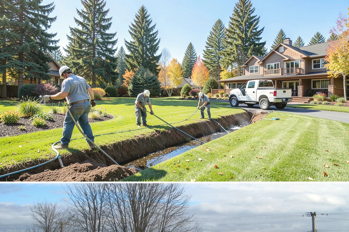 Trellis Installation in Langley, Island County, WA - Best installed spring through fall.