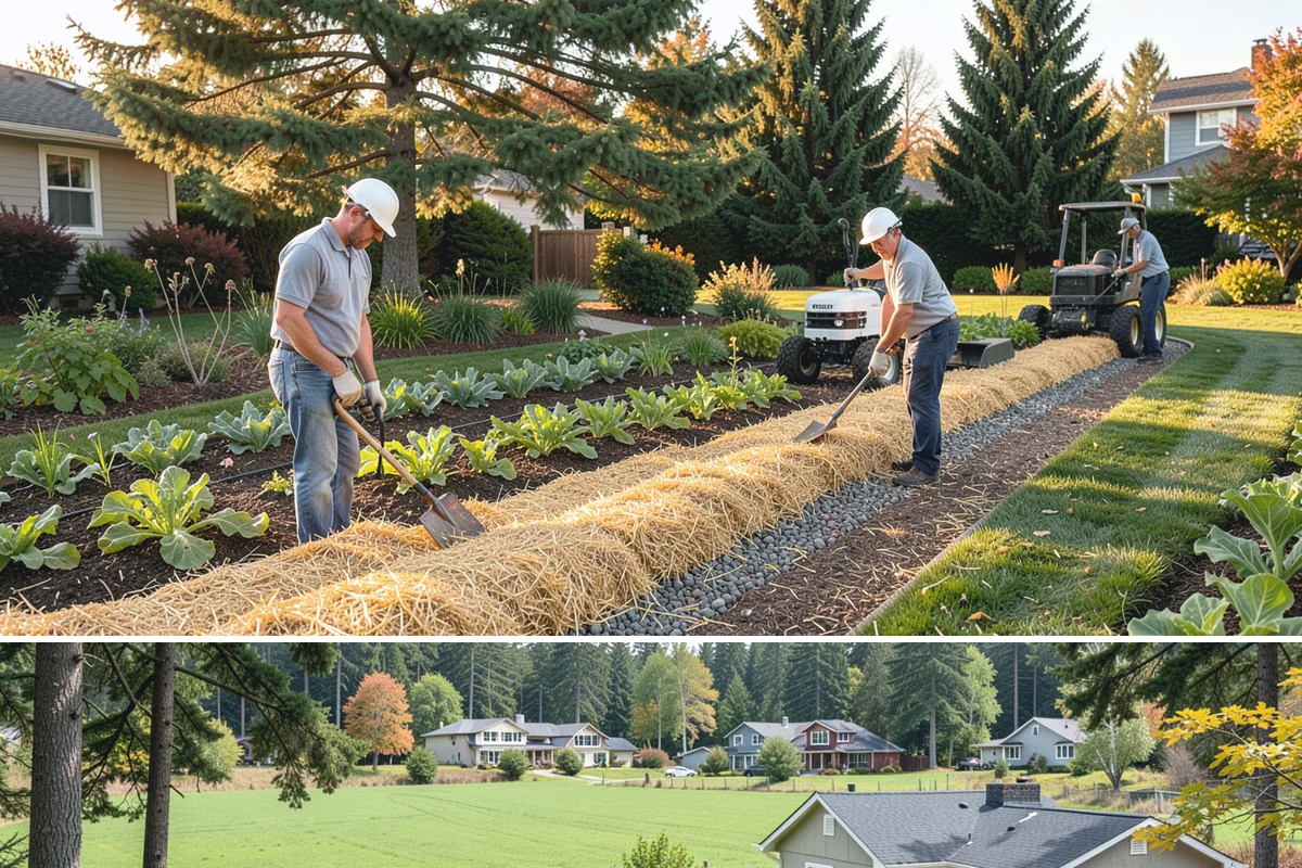 Trellis Installation in Lyman, Skagit County, WA - Best installed spring through fall.