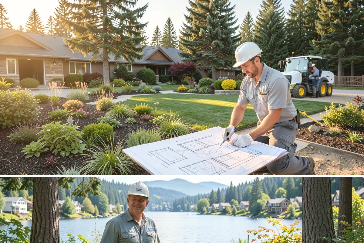 Trellis Installation in Milton, King County, WA - Best installed spring through fall.